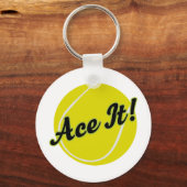 Funny Tennis Player Gift Sleutelhanger (Voorkant)