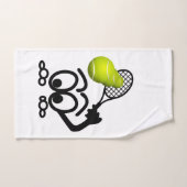 Funny Tennis Player Handdoek (Handdoek)