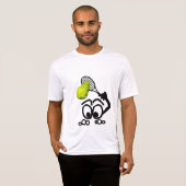 Funny Tennis Player Mannen Active Draag T-shirt (Voorkant volledig)