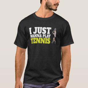 Funny Tennis voor alle Tennis Player T-shirt