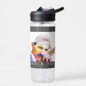 Funny Tesla Portrait Waterfles (Links)