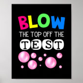 Funny Test Day Mode on Teacher Testing Ideeën Poster (Voorkant)