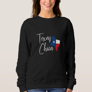 Funny Texan Us Texas Chica Texas Trui