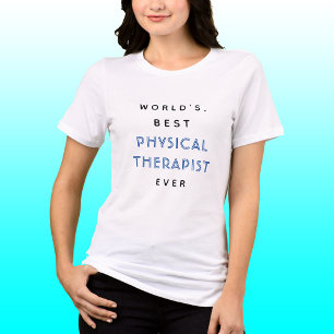 Funny Text Beste FYSIEKE THERAPISIE ooit Cadea T-shirt