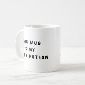 Funny Text Gamer Coffee Mug (Devant gauche)