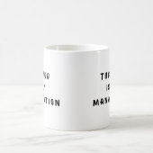 Funny Text Gamer Coffee Mug (Centre)