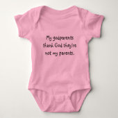 Funny Thankful godparent T-Shirt (Voorkant)