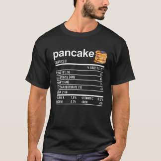 Funny Thanksgiving Apparel, Pancake Nutrition Feit T-shirt