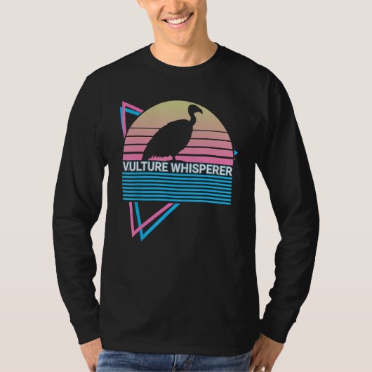 Funny Thanksgiving Day Vulture Retro Vulture Whisp T-shirt (Voorkant)