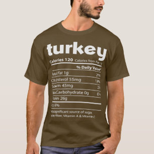 Funny Thanksgiving Dinner Food Party Costume Gifts T-shirt