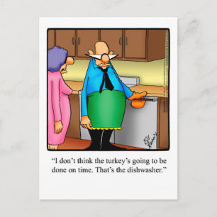 Funny Thanksgiving Humor Briefkaart