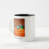 Funny Thanksgiving Humor Mok Gift (Voorkant links)