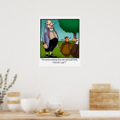 Funny Thanksgiving Humor Poster (Keuken)