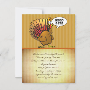 Funny Thanksgiving Kaart