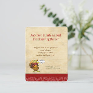 Funny Thanksgiving Kaart