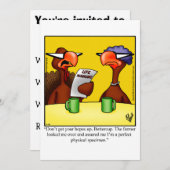 Funny Thanksgiving Kaart (Voorkant / Achterkant)