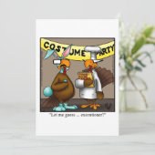 Funny Thanksgiving Kaart (Staand voorkant)