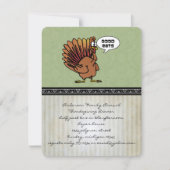 Funny Thanksgiving Kaart (Voorkant)