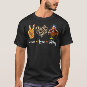 Funny Thanksgiving kalkoenkleding man Premiu T-shirt