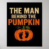 Funny Thanksgiving Pregnancy Reveal Costume For Da Poster (Voorkant)