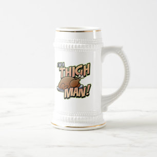 Funny Thanksgiving Thigh Man T-Shirts Bierpul