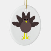Funny Thanksgiving Turkey Ornament (Rechts)