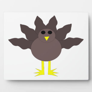 Funny Thanksgiving Turkey Plaque Fotoplaat