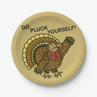 Funny Thanksgiving Turkey Pun Papieren Bordje
