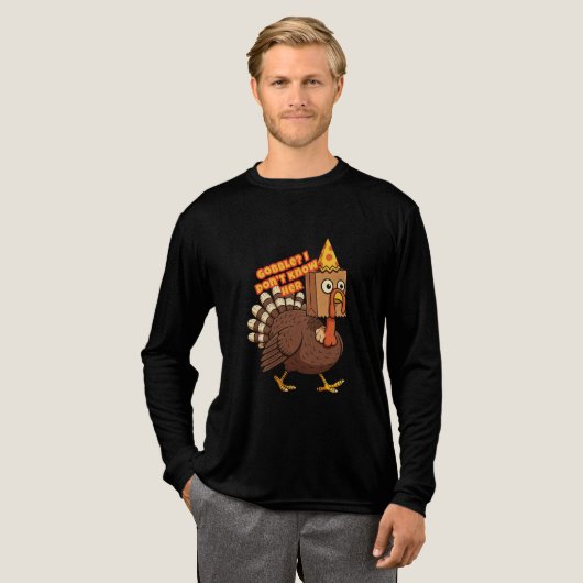 Funny Thanksgiving Turkey Shirt – Gobble I Don’t K (Voorkant)