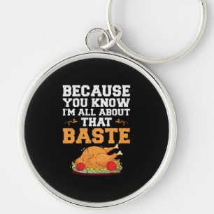 Funny Thanksgiving Turkije Dag Costume Gift Sleutelhanger