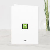 FUNNY THANKSGIVING - TURKIJE KINDEREN FEESTDAGEN KAART (Achterkant)