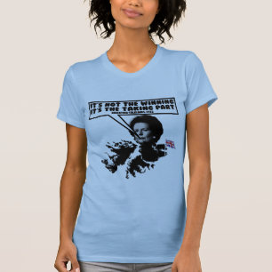 Funny Thatcher Falklands T-shirt