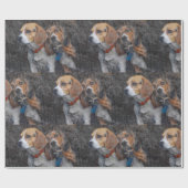 Funny the Dirty Storm door Beagle Cadeaupapier (Vlak)