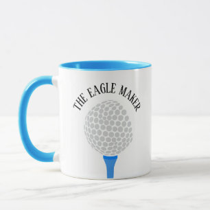 Funny the Eagle Maker Golf Ball T-shirt Mok