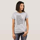 Funny the Kantoor T-Shirt Scranton Branch Locks (Voorkant volledig)