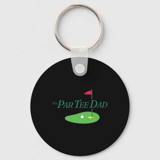 Funny The Par Tee Dad Partee Golf Family Matching  Sleutelhanger (Voorkant)