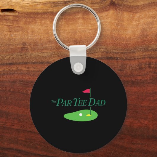 Funny The Par Tee Dad Partee Golf Family Matching  Sleutelhanger (Voorkant)
