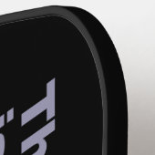 Funny "The Universe" douanenaam Pickleball Paddle (Links Detail)