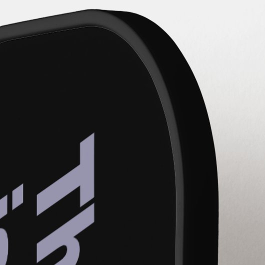 Funny "The Universe" douanenaam Pickleball Paddle (Links Detail)