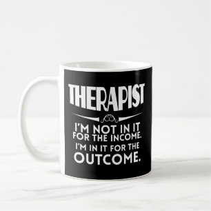 Funny Therapist Coffee Mok MSW Psycholoog Afstudee