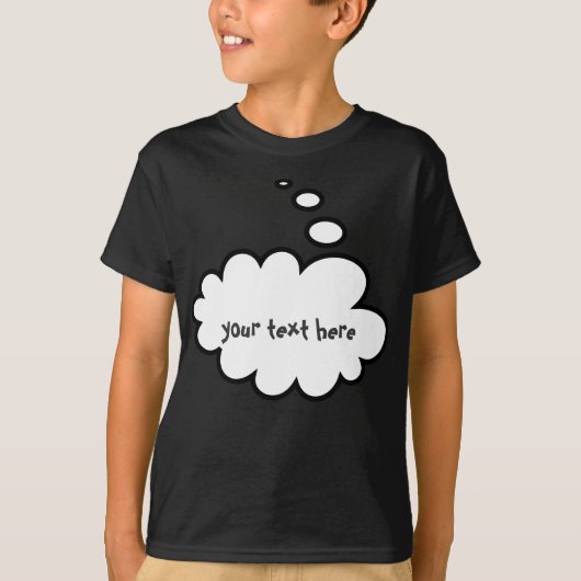 Funny Thight Bubbles T-shirt (Voorkant)