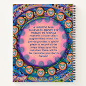 Funny Things Mijn Kind Deed Custom Journal Notitieboek (Achterkant)