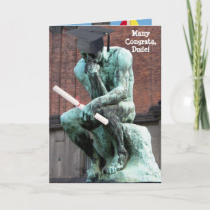 Funny Thinker Afstuderen Kaart