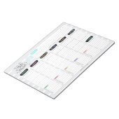 Funny This Week” Weekly Planner with Witty Sayings Notitieblok (Schuin)