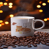 Funny Tiger & Bunny Dilemma – Leuke Dierenstrip Extra Grote Beker