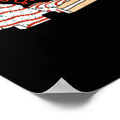 Funny Tis The Season Design Christmas Tree Poster (Hoek)