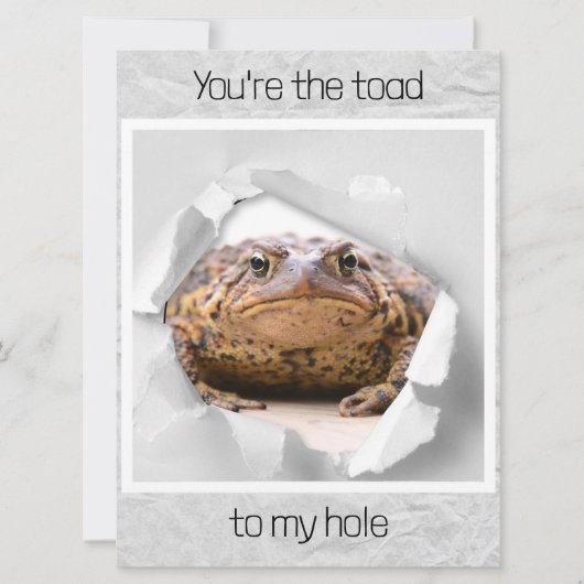 Funny toad valentijnen (Voorkant)