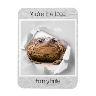 Funny toad Valentijnsdag gift Magneet