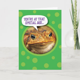 Funny Toadally Geweldige Birthday Greeting Kaart