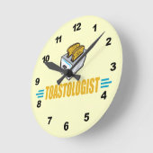 Funny Toaster Ronde Klok (Hoek)